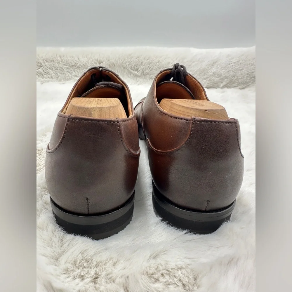 Wolf & Shepherd Cap Toe Maple‎ brown Oxford Shoes Men’s Size 8